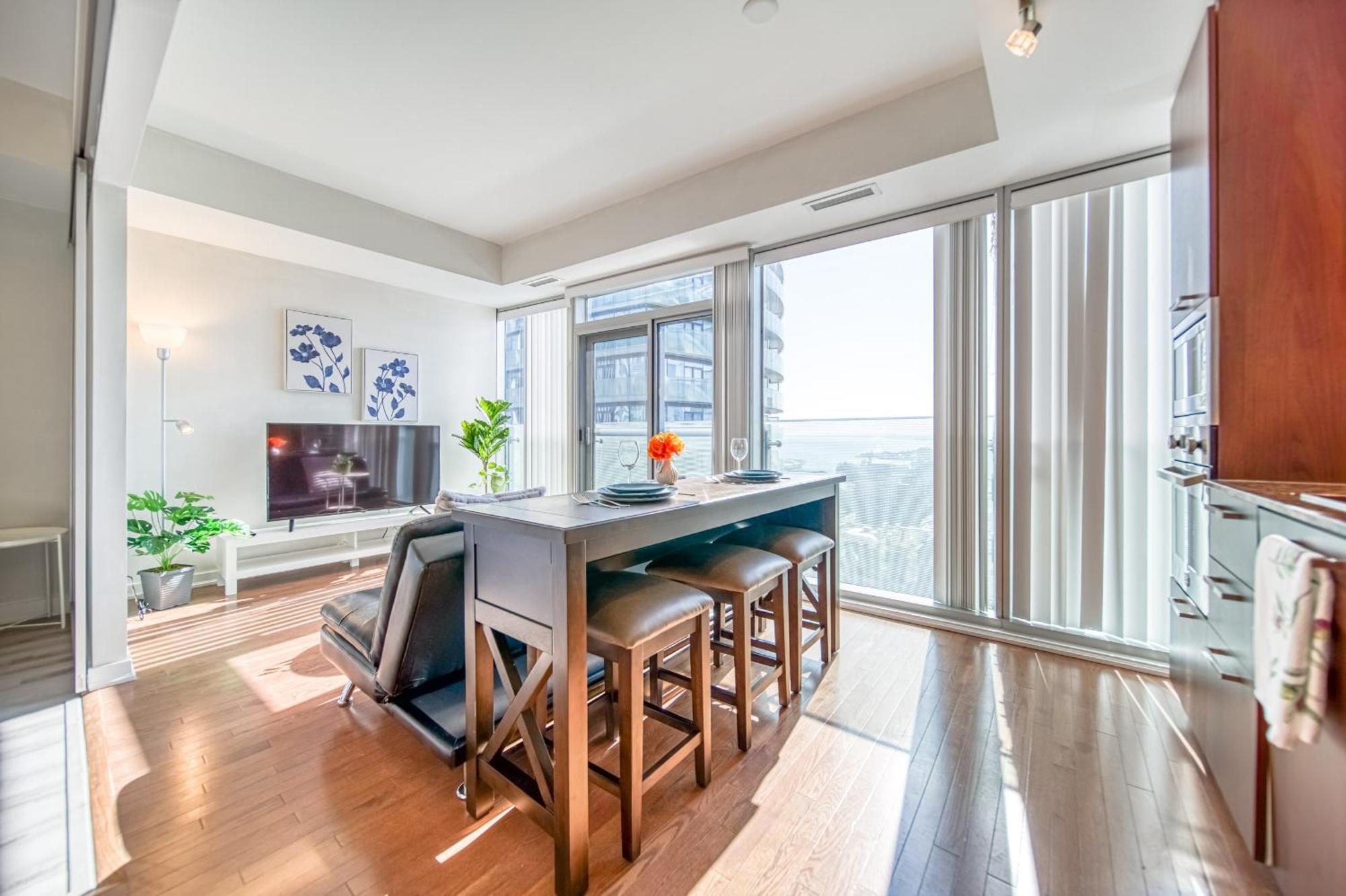 Skytree - Modern Rusty Condo Close To Union Station In Heart Of Downtown 多伦多 客房 照片