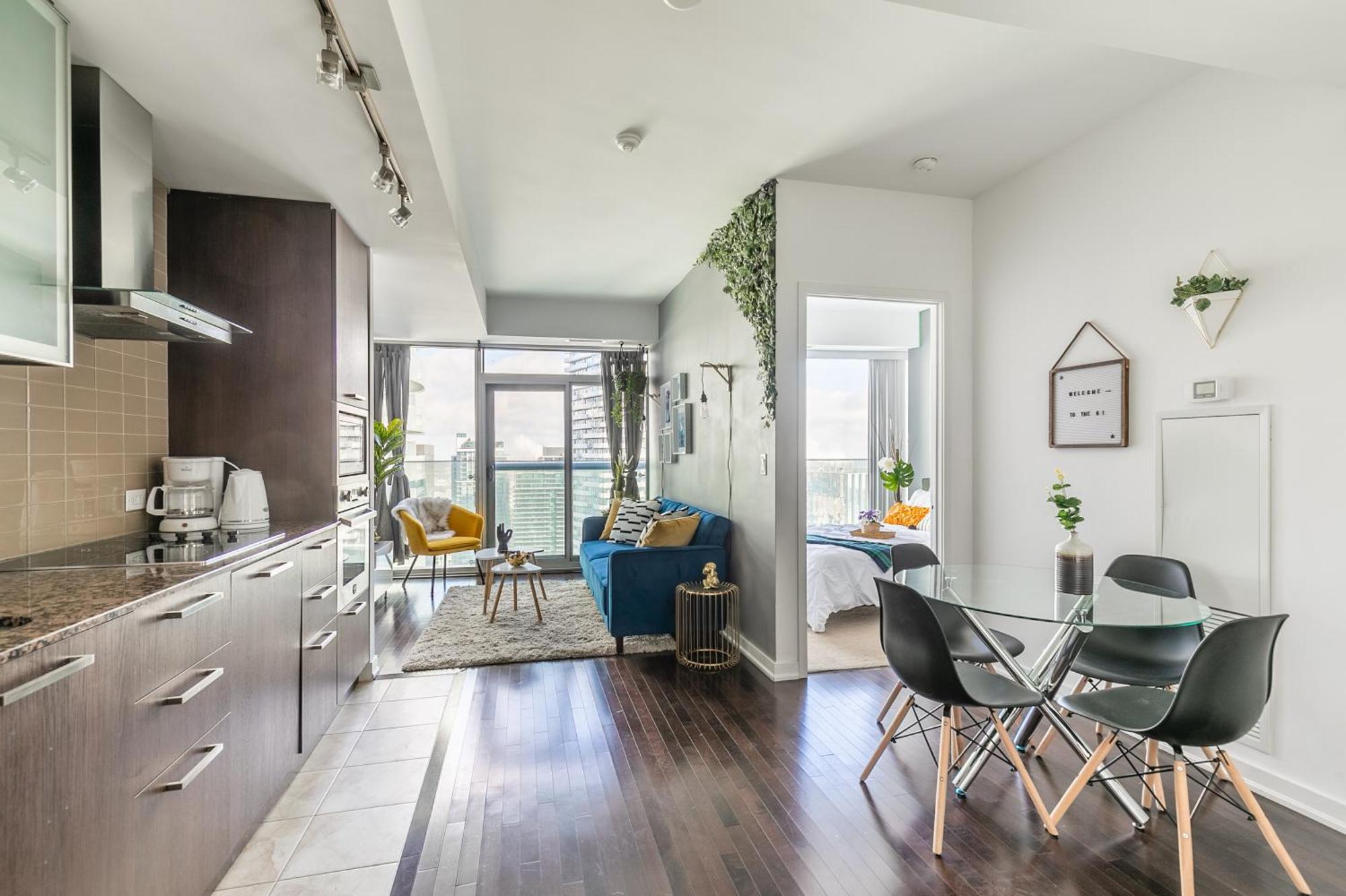 Skytree - Modern Rusty Condo Close To Union Station In Heart Of Downtown 多伦多 客房 照片